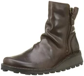 Kozaki damskie - FLY London Mong944fly kozaki dziewczęce, brązowy - Braun Dk Brown - 35 EU - miniaturka - grafika 1