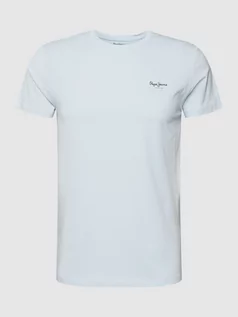 Koszulki męskie - T-shirt z nadrukiem z logo model ‘JACK’ - grafika 1