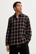 Koszule męskie - Diesel koszula bawełniana S-SIMPLY-AJFI męska kolor czarny regular z kołnierzykiem klasycznym A19445.0AJFI - miniaturka - grafika 1