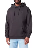 Bluzy męskie - Lee Męska bluza z kapturem Core Loose, Washed Black, M - miniaturka - grafika 1