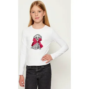 Guess Bluzka Regular Fit - Bluzy dla dziewczynek - miniaturka - grafika 1