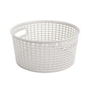 Pojemniki łazienkowe - Fl1 KOSZYK RATTAN CLASSIC 4,5L OKRĄGŁY CAPRI BEŻOWY 40G-KOS-G660/4 - miniaturka - grafika 1