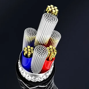 WK Design Kingkong kabel USB - USB Typ C Power Delivery QuickCharge 3 A 1 m czarny (WDC-128c) - Kable USB - miniaturka - grafika 4