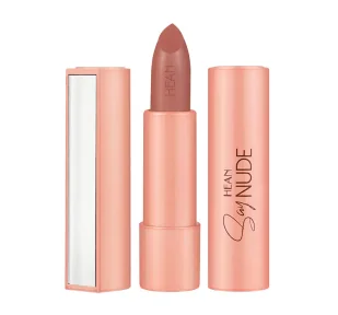 HEAN SAY NUDE LIPSTICK POMADKA DO UST Z LUSTERKIEM 49 FOXY 4,5G - Szminki - miniaturka - grafika 1