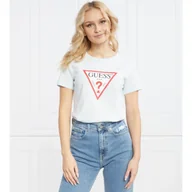 Koszulki i topy damskie - GUESS T-shirt ORIGINAL | Regular Fit - miniaturka - grafika 1
