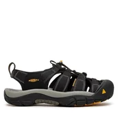 Sandały męskie - Sandały Keen Newport H2 1001907 Czarny - miniaturka - grafika 1