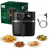 Frytkownice - Frytkownica Beztłuszczowa Airfryer Philips Ovi 2200W Wifi Sonda Do Mięsa - miniaturka - grafika 1