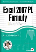 Aplikacje biurowe - Excel 2007 PL. Formuły - miniaturka - grafika 1