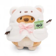 Maskotki i pluszaki - NICI 61146 Maskotka Pies Hiro 8cm z herbatą bąbelkową i kostiumem niedźwiedzia polarnego w pudełku prezentowym MyMochi - miniaturka - grafika 1