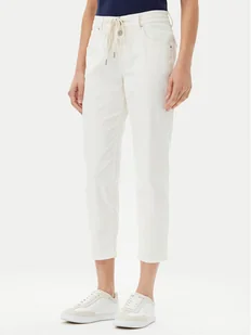 Marc O'Polo Spodnie materiałowe 503 0089 11055 Beżowy Boyfriend Fit - Spodnie damskie - miniaturka - grafika 1