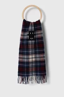 Tommy Hilfiger szalik wełniany wzorzysty - Apaszki i szaliki męskie - miniaturka - grafika 1