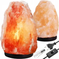 Oświetlenie świąteczne - Lampki choinkowe Solana LAMPA SOLNA 5-7 KG LAMPKA NOCNA Sól himalajska JONIZATOR Z SOLI NA BIURKO - miniaturka - grafika 1