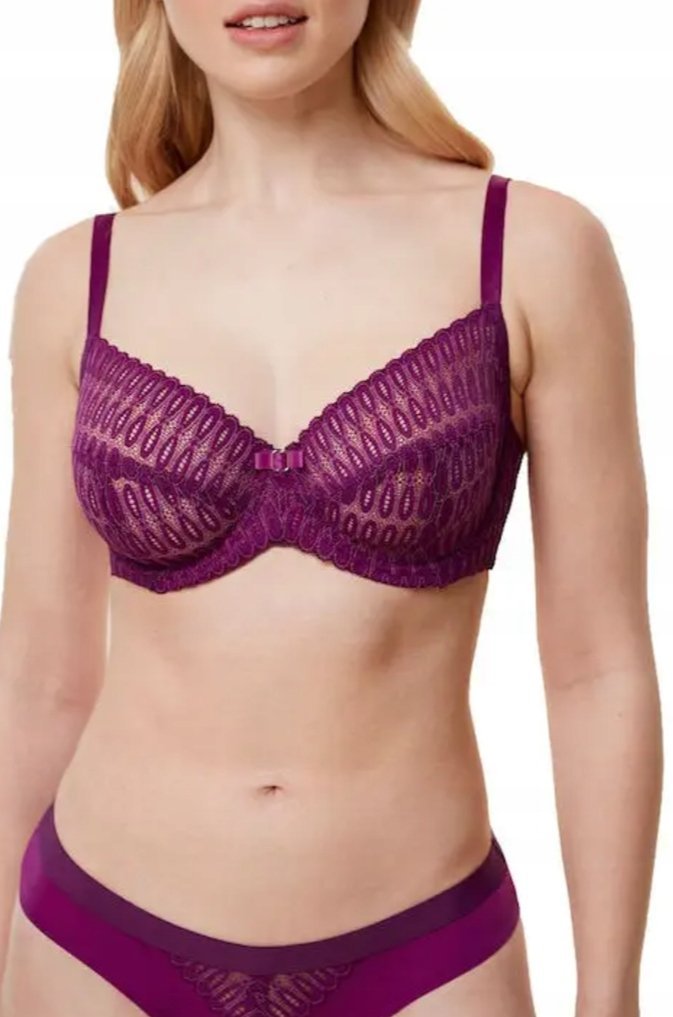 Triumph biustonosz miękki fioletowy Aura Spotlight T W rozmiar