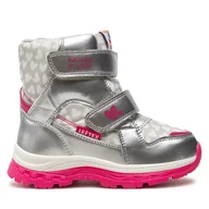 Buty dla dziewczynek - Śniegowce Agatha Ruiz de la Prada 241990-B D Srebrny - miniaturka - grafika 1