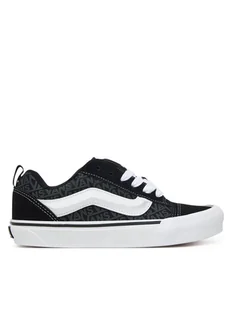 Vans Tenisówki Knu Skool VN000E9ZBKG1 Czarny - Buty dla chłopców - miniaturka - grafika 1