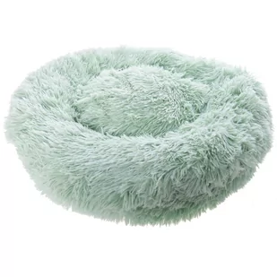 Pluszowe legowisko dla psa/kota BESTOMI, 100 cm, miętowe - Legowiska dla psów - miniaturka - grafika 1