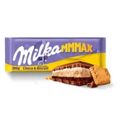 Czekolada - Milka CZEKOLADA CHOCO&BISCUIT 300G 968669 - miniaturka - grafika 1