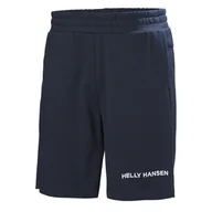 Spodenki męskie - Męskie Spodenki HELLY HANSEN CORE SWEAT SHORTS 53684_597 – Granatowy - miniaturka - grafika 1