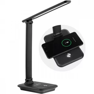 Maclean Lampka biurkowa LED 9W z ładowarką Qi MCE616B - Lampy stojące - miniaturka - grafika 2