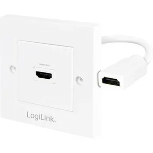 LogiLink Gniazdo 1xHDMI AMLLIGNAH14 [483742] - Gniazdka elektryczne - miniaturka - grafika 1