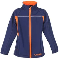 Kurtki i płaszcze dla chłopców - Planam 6131158 rozmiar 158/164 'Junior' kurtka softshell - morski niebieski/pomarańczowy - miniaturka - grafika 1