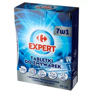 Carrefour Expert Tabletki do zmywarek 7w1 1800 g (90 x 20 g) - Inne artykuły czyszczące - miniaturka - grafika 1