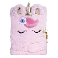 Szkolne artykuły papiernicze - Pamiętnik z kłódką A5/80K Fluffy Unicorn ASTRA - miniaturka - grafika 1