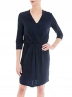 Sukienki - TOMMY HILFIGER GRANATOWA SUKIENKA CASUAL S W_C - miniaturka - grafika 1