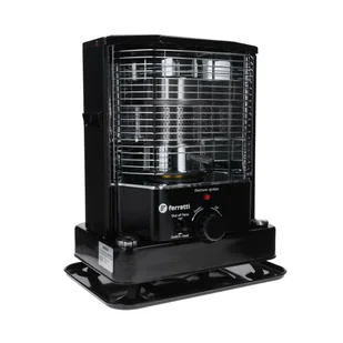 Piecyk naftowy 2.7kW czarny Ferretti - Ogrzewanie przenośne - miniaturka - grafika 1