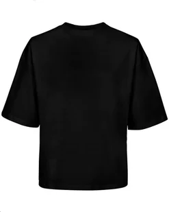 T-shirt relaxed black - Koszule damskie - miniaturka - grafika 1