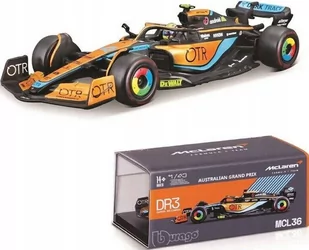 McLaren MCL36 F1 #4 Norris KASK BBurago 1:43 - Samochody i pojazdy dla dzieci - miniaturka - grafika 1