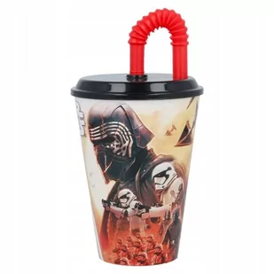 Kubek Dla Dzieci Ze Słomką Star Wars Kylo Ren Rey - Kubki dla dzieci - miniaturka - grafika 1