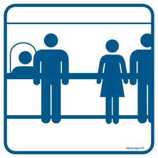 RA110 ZACHOWAJ WŁASCIWĄ ODLEGŁOŚĆ, FN - FOLIA SAMOPRZYLEPNA; (300X300MM) - Systemy ekspozycyjne i znaki informacyjne - miniaturka - grafika 1