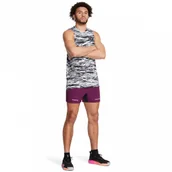 Spodenki męskie - Męskie spodenki treningowe Under Armour Project Rock Ultimate 5" Short - fioletowe - miniaturka - grafika 1