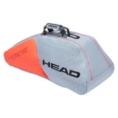 Tenis ziemny - Torba Head RADICAL SUPERCOMBI x 9 grey/ orange - miniaturka - grafika 1