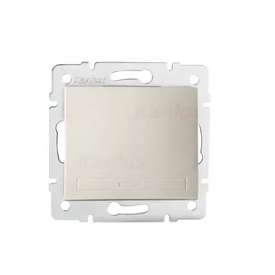 Kanlux Łącznik zwierny DOMO 01-1021-203 kr 24773 - Wyłączniki światła i elektryczne - miniaturka - grafika 1