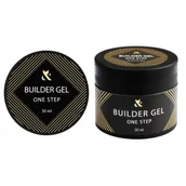 Żele do paznokci - F.O.X Builder gel Clear One Step 30 ml - miniaturka - grafika 1