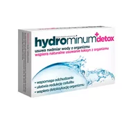 Odchudzanie i oczyszczanie - Aflofarm Hydrominum + detox x 30 tabl - miniaturka - grafika 1