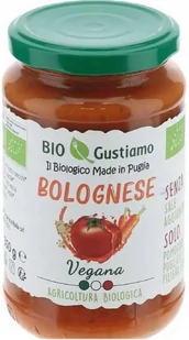 Sos boloński wegański ekologiczny Sugo Bolognese Vegano 350g Bio Gustiamo - Majonezy i dressingi - miniaturka - grafika 1