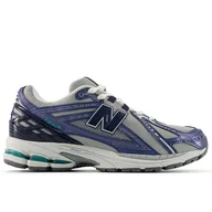 Buty sportowe męskie - Buty unisex New Balance U190688T - granatowo-szare - miniaturka - grafika 1