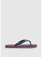Klapki i japonki męskie - Pepe Jeans Japonki w kolorze granatowym - miniaturka - grafika 1