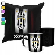 Gadżety dla niej i dla niego - ZESTAW KUBEK MAGICZNY ZMIENIAJĄCY KOLOR + POSZEWKA JUVENTUS KLUBY+ IMIĘ - miniaturka - grafika 1