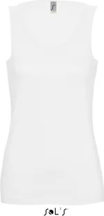SOLs 11475 Koszulka damska Tank Top Jane - Kolor: Biały - Rozmiar: L - Koszulki i topy damskie - miniaturka - grafika 1