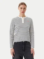 Swetry damskie - Pieces Sweter Senna 17156406 Écru Regular Fit - miniaturka - grafika 1