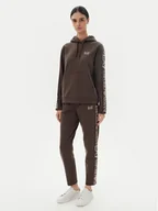 Dresy damskie - EA7 Emporio Armani Dres 7W000116 AF10443 U6139 Brązowy Regular Fit - miniaturka - grafika 1