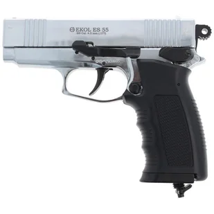Voltran - Pistolet wiatrówka Ekol ES 55 Shiny - 4,5 mm - Chrom - Wiatrówki pistolety - miniaturka - grafika 1
