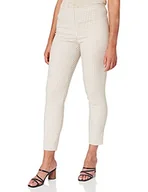 Spodnie damskie - Atelier GARDEUR Damskie spodnie Zene, beżowy (beżowy/biały 12), 46W - miniaturka - grafika 1