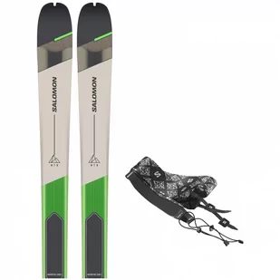 Zestaw skitourowy Salomon MTN 86 PRO + pasy Długość nart: 164 cm / Kolor: szary - Narty - miniaturka - grafika 1
