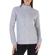 Bluzy sportowe damskie - Bluza 4F SS23TSWSF37127M - szara - miniaturka - grafika 1