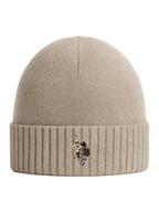 Czapki męskie - U.S. Polo Assn. Czapka w kolorze beżowym - miniaturka - grafika 1